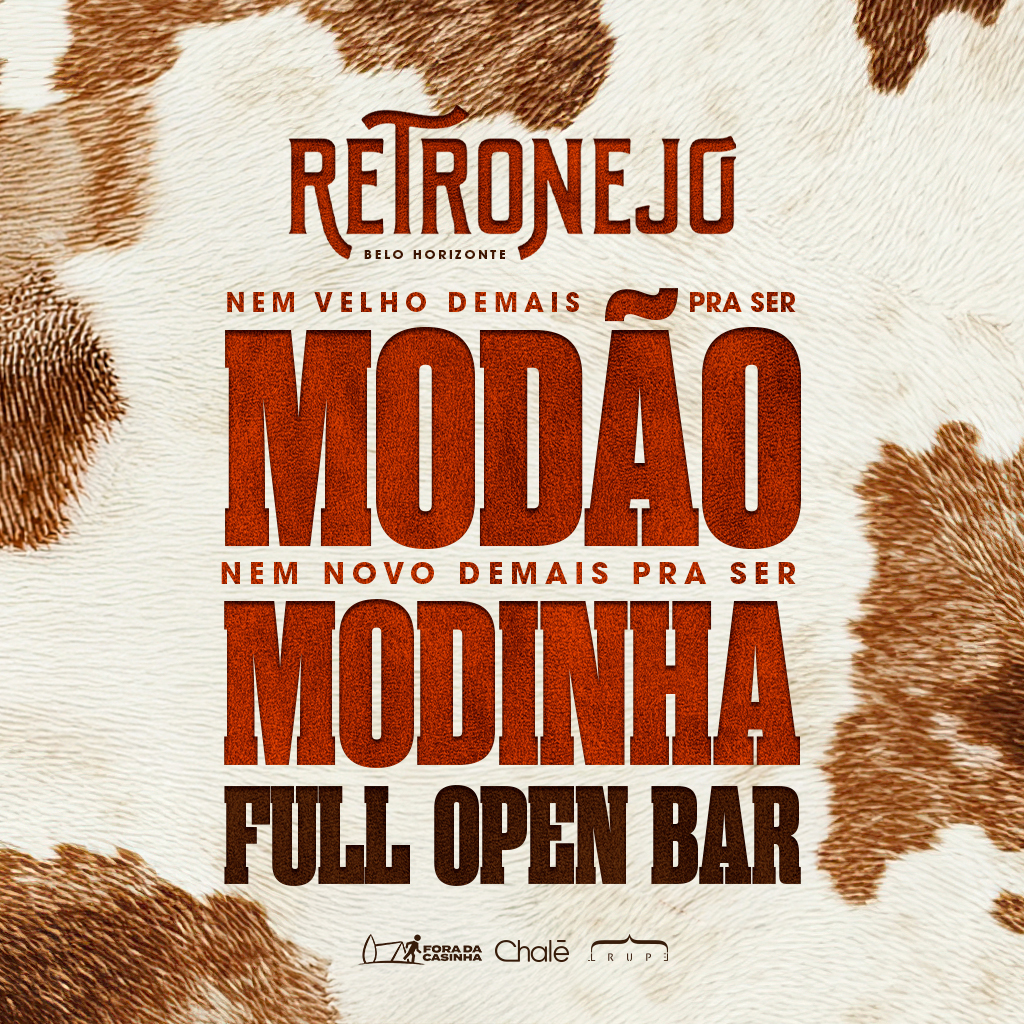 Retronejo Belo Horizonte 2026  Full Open Bar